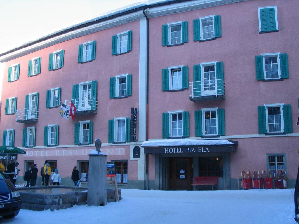 Hotel Piz Ela Bergun Davos Kültér fotó
