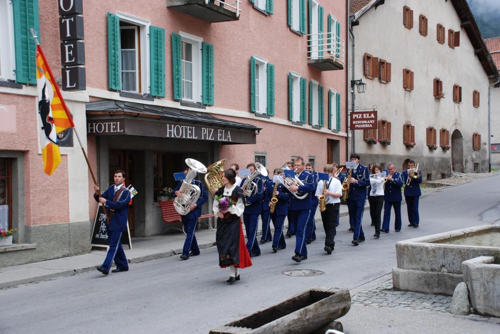 Hotel Piz Ela Bergun Davos Kültér fotó