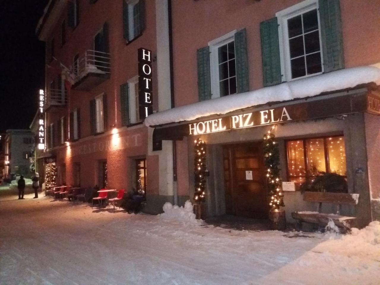 Hotel Piz Ela Bergun Davos Kültér fotó