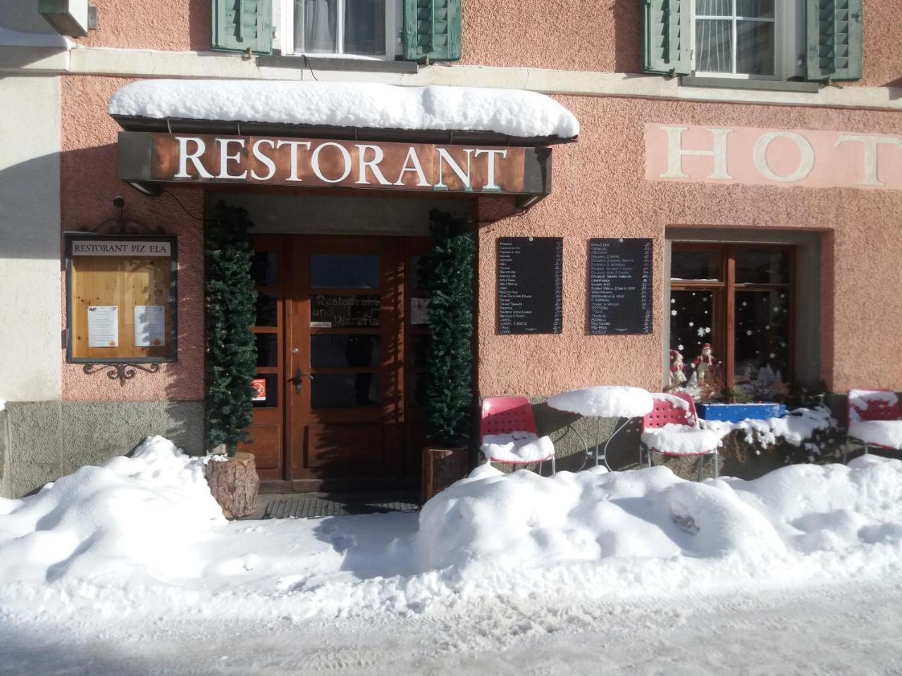 Hotel Piz Ela Bergun Davos Kültér fotó